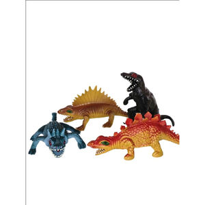 Vintage Imperial-Style Dinosaur/Monster Figures – Set of 4 – 70s/80s Hong Kong T